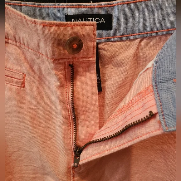 Nautica salmon colored bermudas~size Girls 16 - Picture 2 of 9